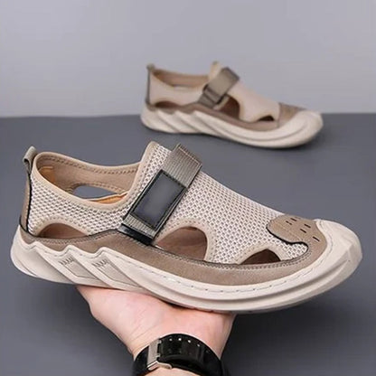 Men's Summer Casual Breathable Mesh Soft Sole Sandals