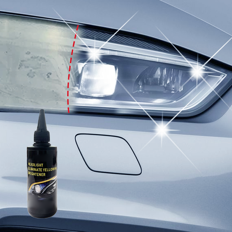 Car Headlight Revitalizer –Blurring & Yellowing Remover