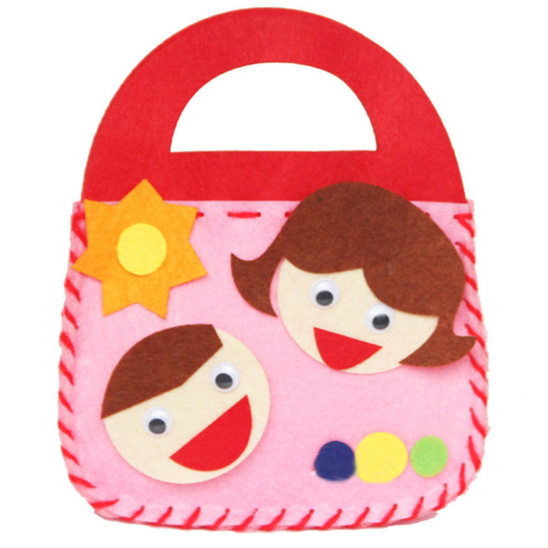 🎁Christmas sale☃️Kids' Sew & Stick DIY Felt Craft Bag