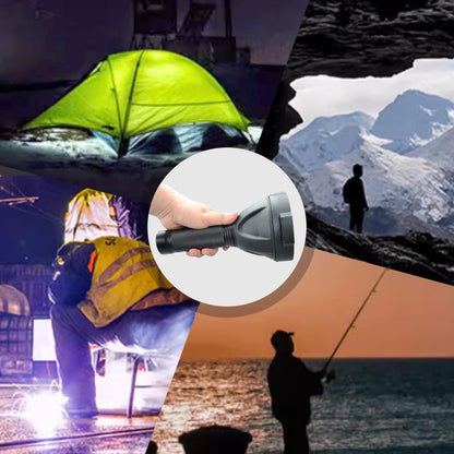 Practical Gift - Multifunctional Outdoor Camping Strong Light Hand-Held Flashlight