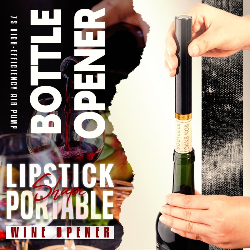 Lipstick Shape Portable Wine Opener