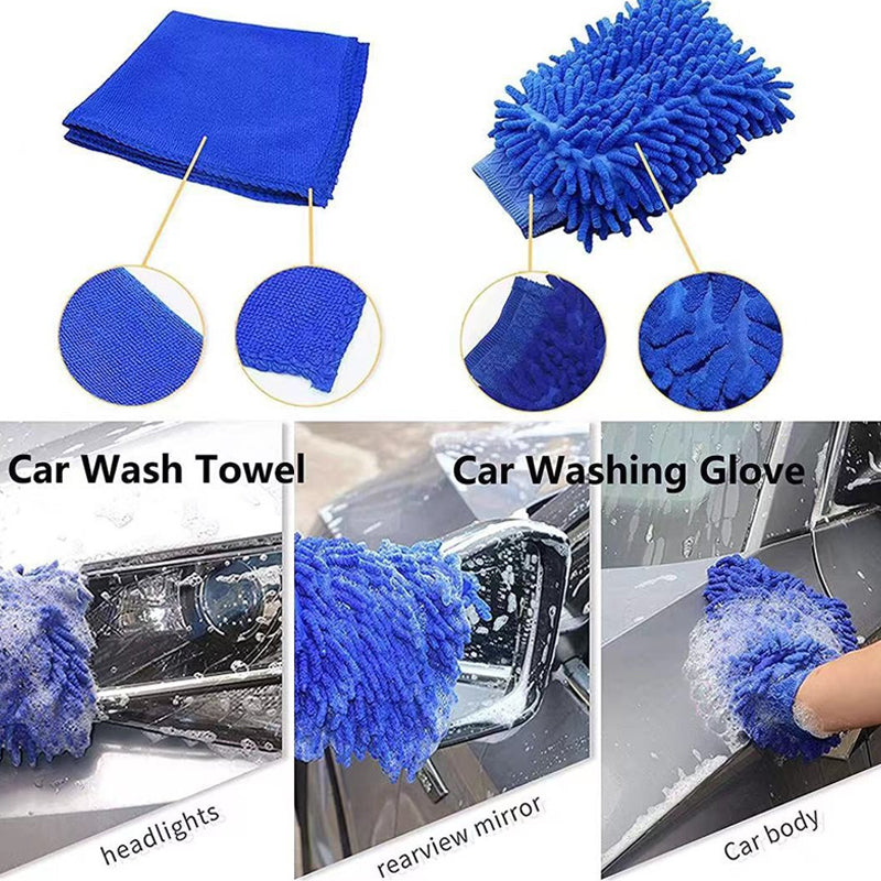 Car Wheel Tire Detailing Brush Set