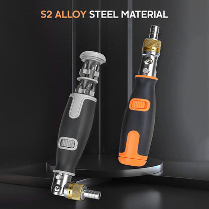 Multifunctional Ratchet Screwdriver 10 In 1