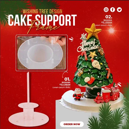 Wishing Tree Design Cake Support Frame