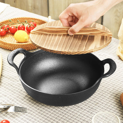 Cast Iron Pot Uncoated And Non Stick