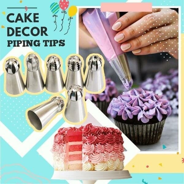 Stainless Steel Cream Framing Spout Baking Tool Set