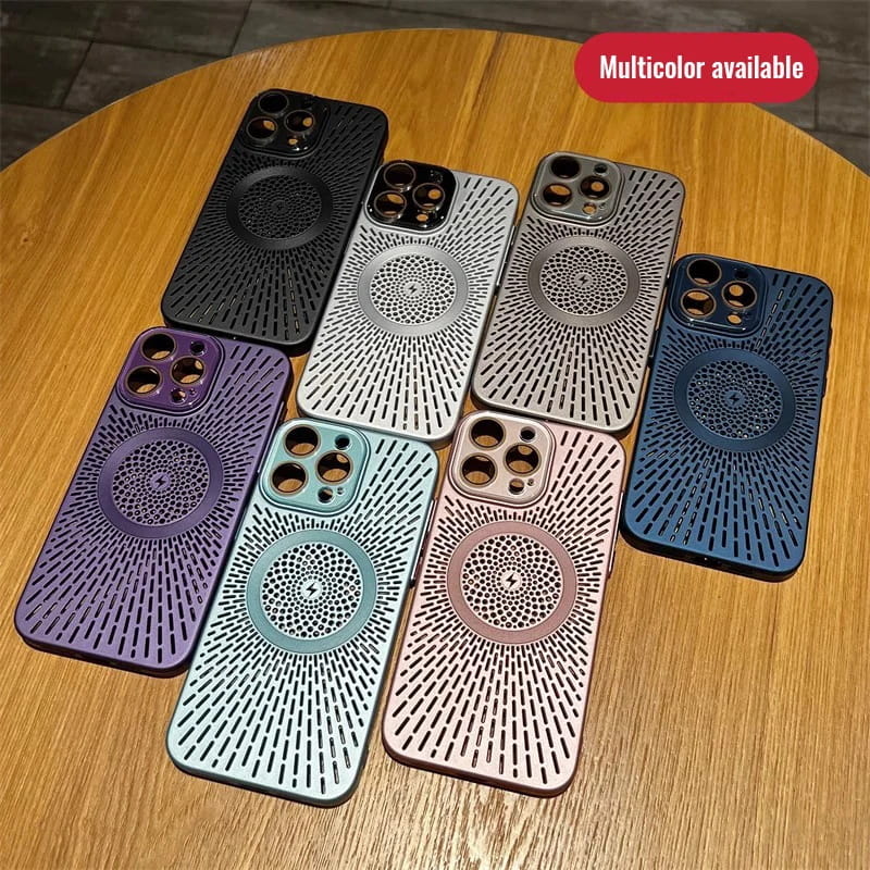 Breathable Cooling Mesh Phone Case for iPhone