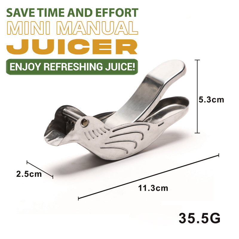 Stainless Steel Mini Bird Manual Juicer