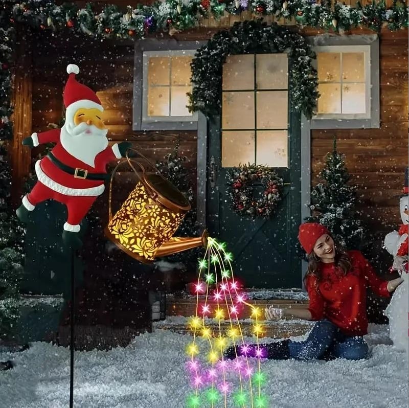 🎅Christmas Solar Kettle Light & Lantern Garden Decor Collection