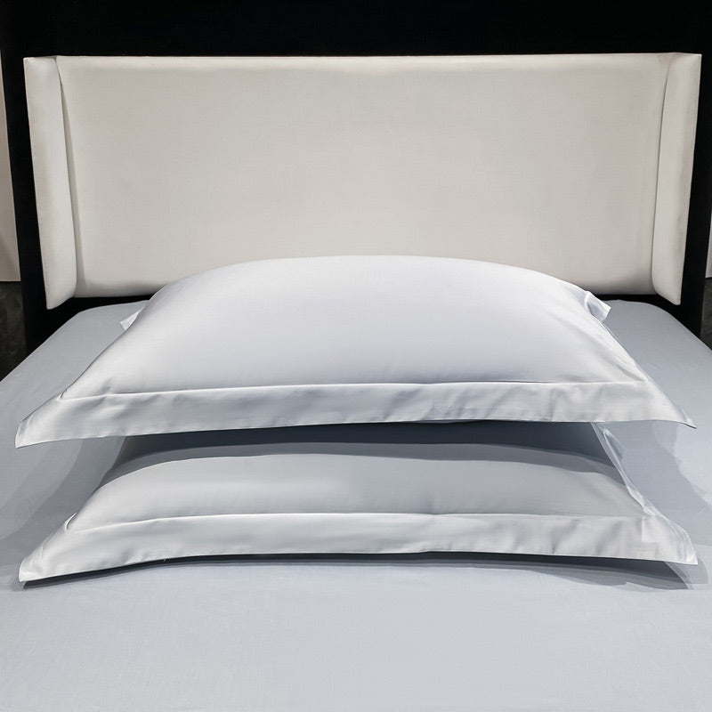 🔥Hot Sale📦Summer Ice Cooling Silky Bed Fitted Sheet Pillow Cover🛏️