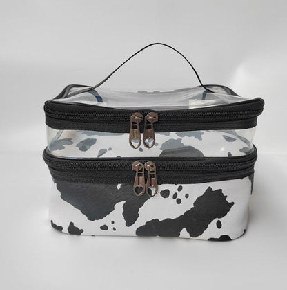 Double-layer Cosmetic Bag