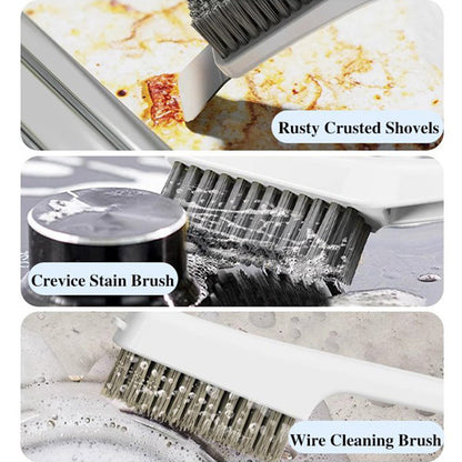 Steel Bristle Brush for Kitchen Cleaning