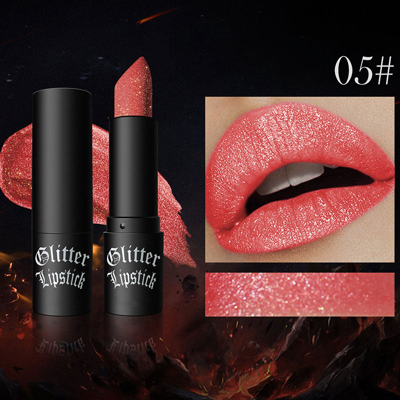 😍💋Buy 1 Get 1 Free💋Matte Long-lasting Lipstick With Fine Glitter
