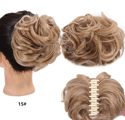 Claw Clip Wig for Natural Hair Bun
