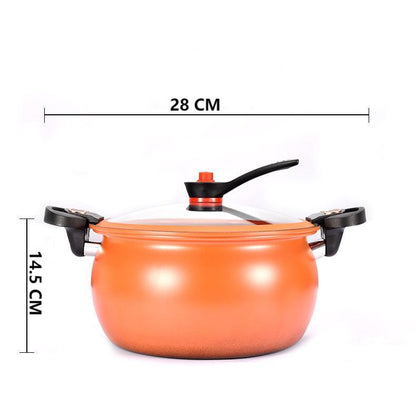 👉2025 NEW SALES - 50% OFF🫕Large Capacity McRib Stone Micro-Pressure Cooker