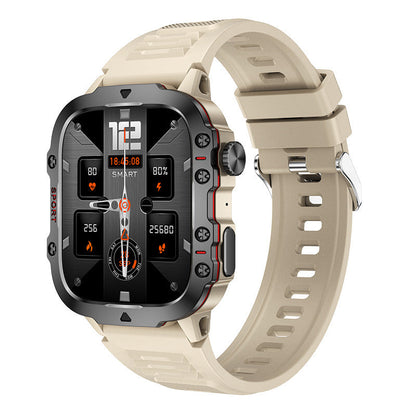 📣💧Waterproofing Ultimate Outdoor Companion⌚ Rugged Outdoor Smart Watch - 100+ Sports Modes