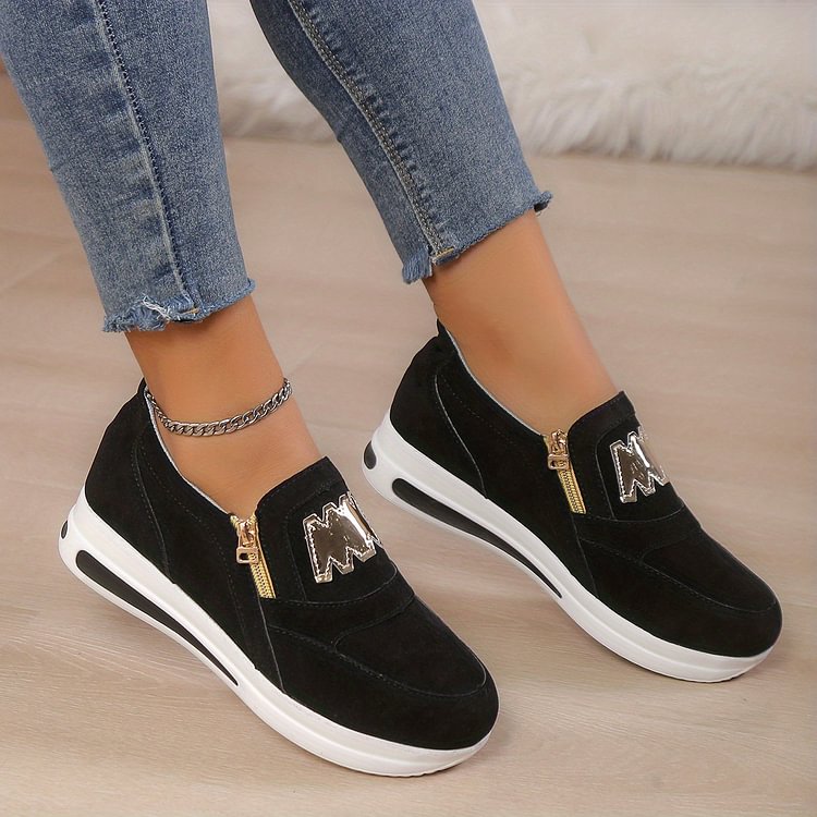 🔥Women's Casual Platform Slip-on Sneakers