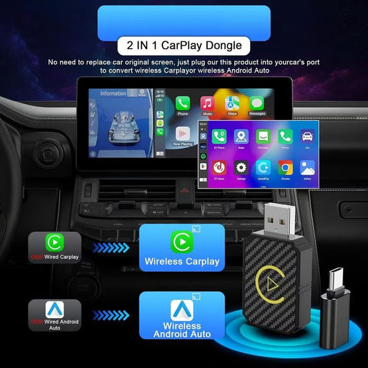 🔥 Mini Wireless CarPlay Adapter