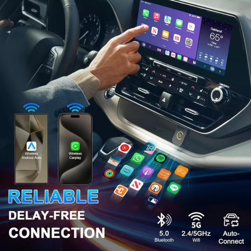 🔥 Mini Wireless CarPlay Adapter