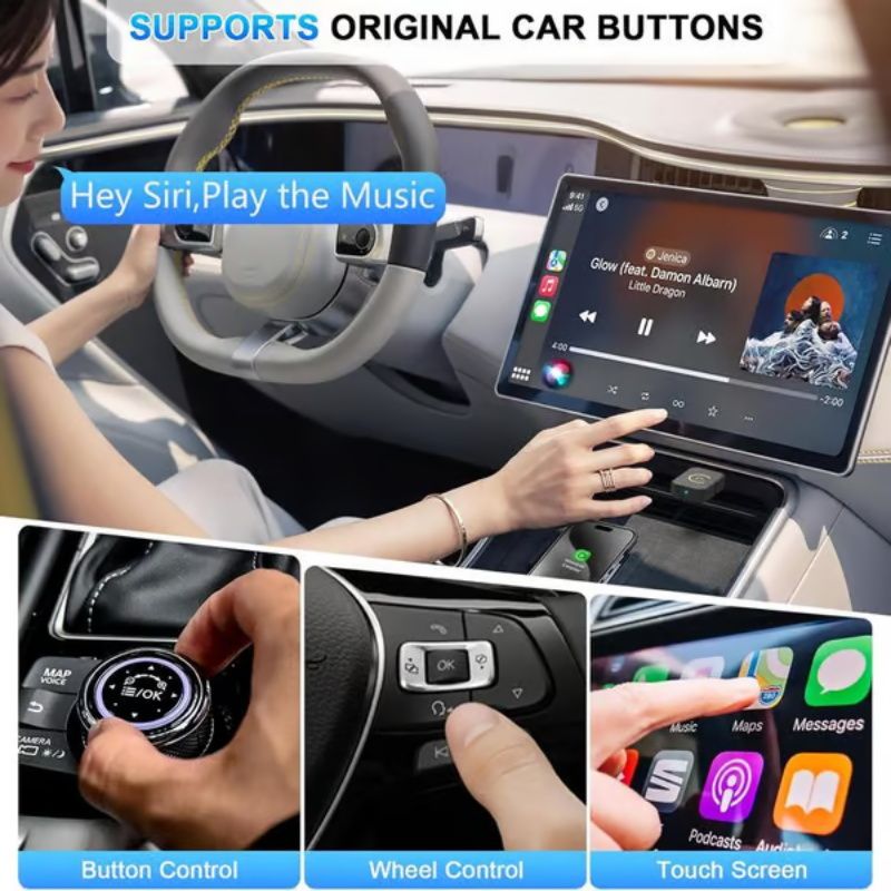 🔥 Mini Wireless CarPlay Adapter