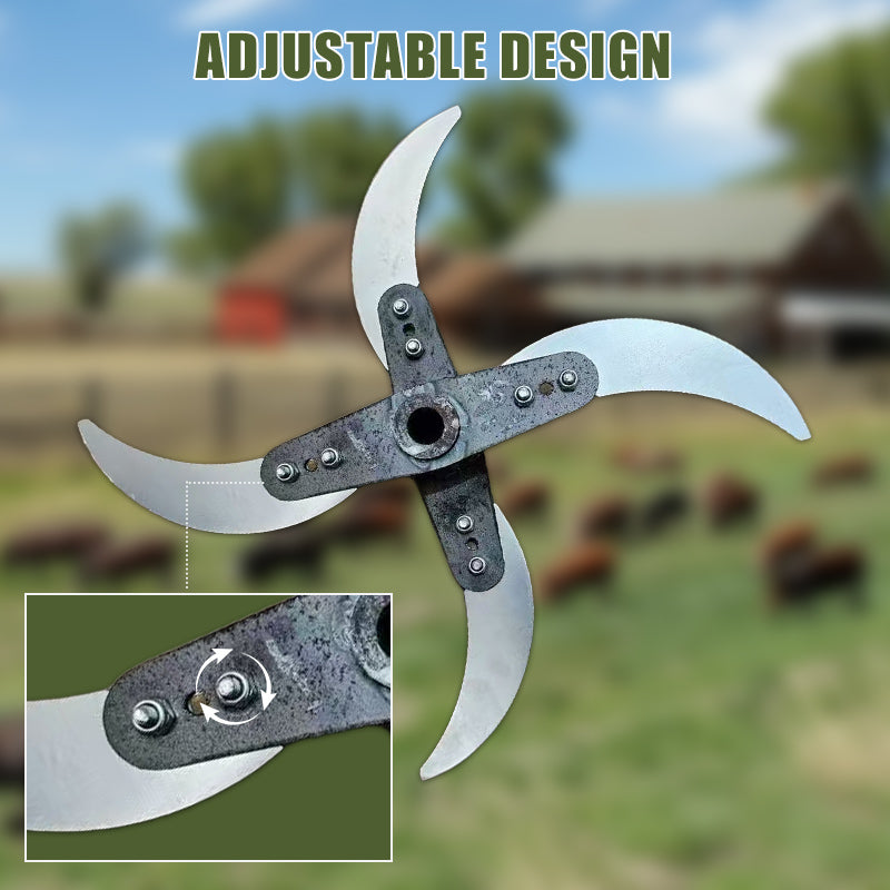 ✨🧑‍🔧Household Farming Grass Shredder Knife Blades