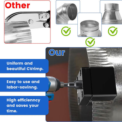 Impact Power Assisted Pipe Crimper