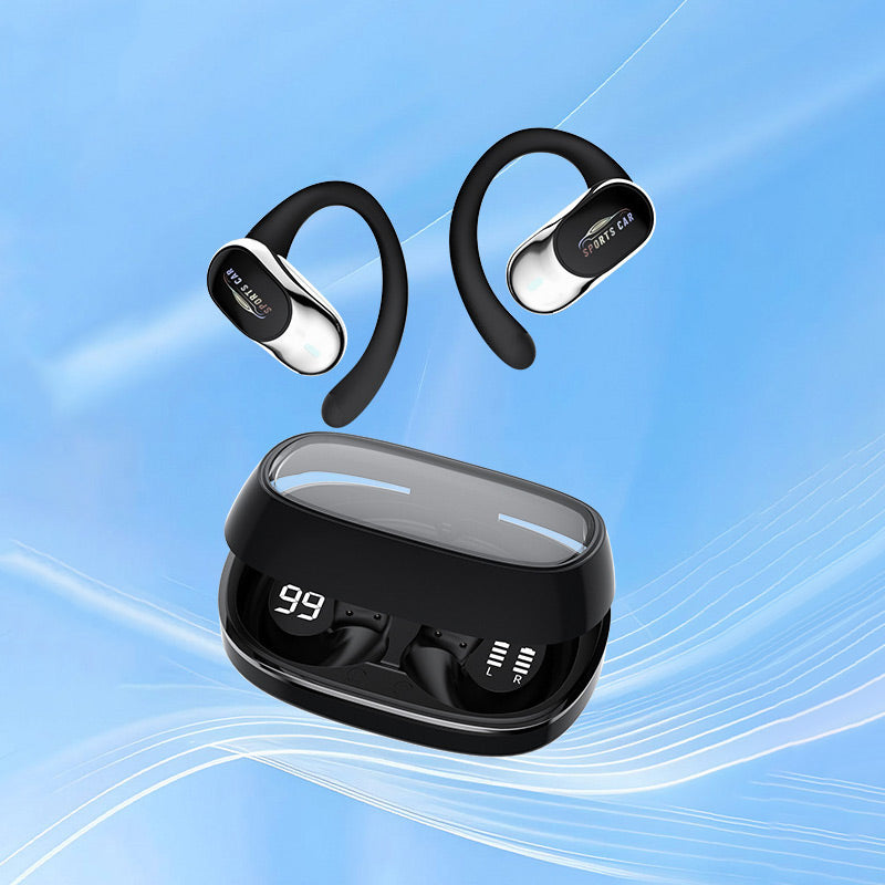 Waterproof Open Ear Earbuds with Noise Cancelling