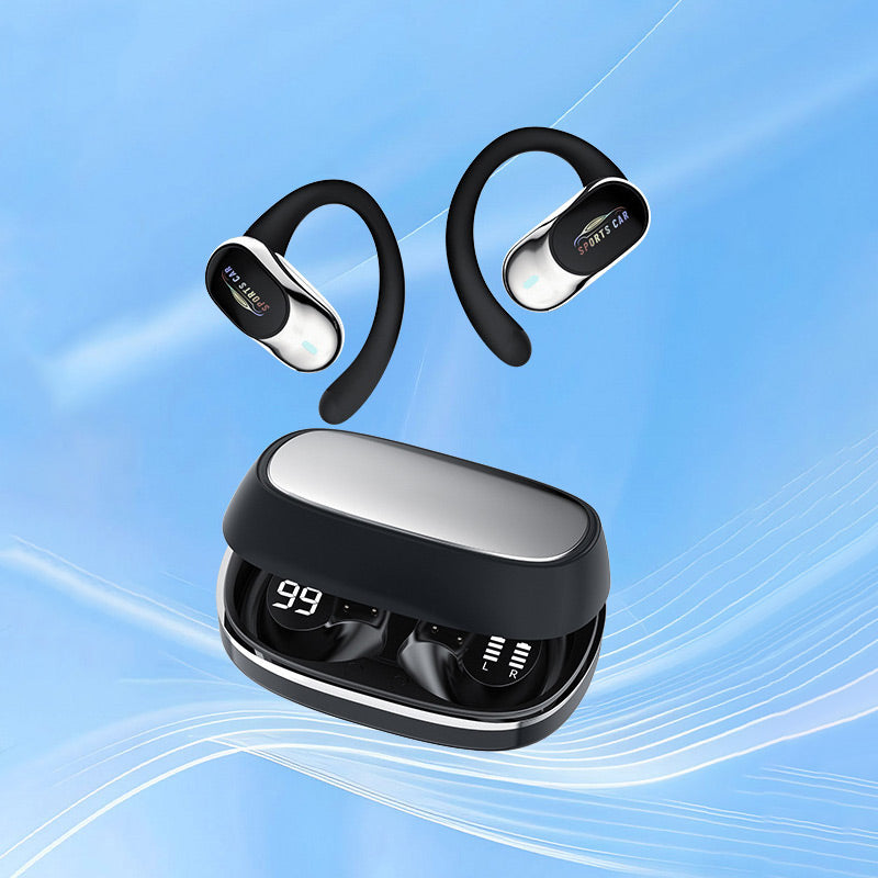 Waterproof Open Ear Earbuds with Noise Cancelling