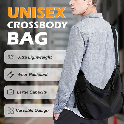 Unisex Large Capacity Crossbody Bag