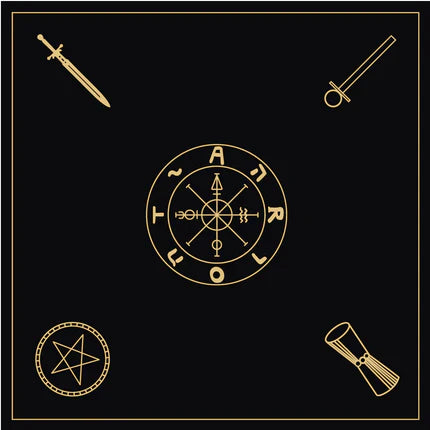 ✨Witchy Cauldron Rose Gold Tarot Cards with Guide Book🔮