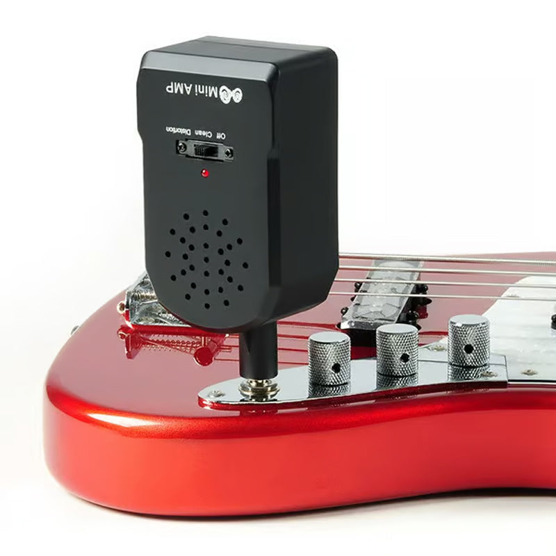 🔥 Mini Guitar Amp Pro 🎸 30W HD Sound 🔊20H Playtime 🔋Busking Ready 🌆