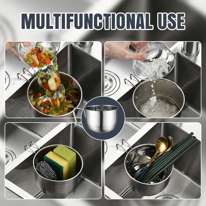 🔥Multi-Functional Hanging Kitchen Sink Strainer Basket