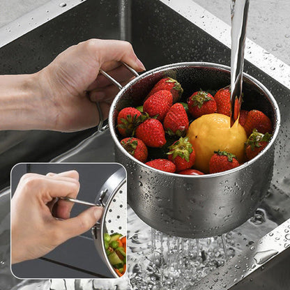 🔥Multi-Functional Hanging Kitchen Sink Strainer Basket