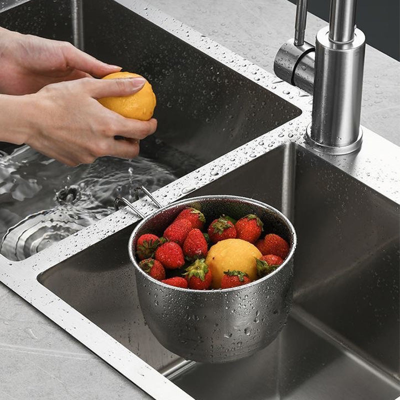 🔥Multi-Functional Hanging Kitchen Sink Strainer Basket