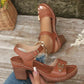 👡Women's Chunky Heel Sandals