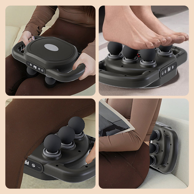 🔥Hot sale🔥Multi-Functional Automatic 12-Head Muscle Massage Gun