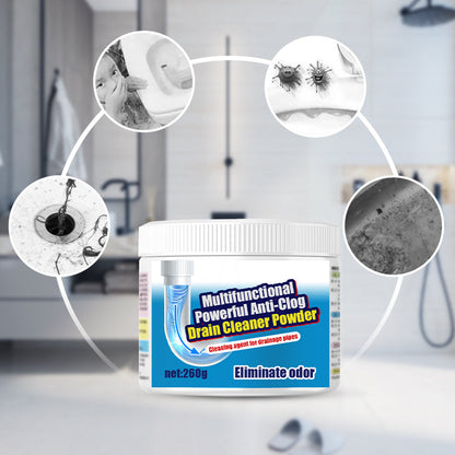 Powerful Dissolving Deodorizing Floor Drain Cleaner Powder for Pipe Clearing