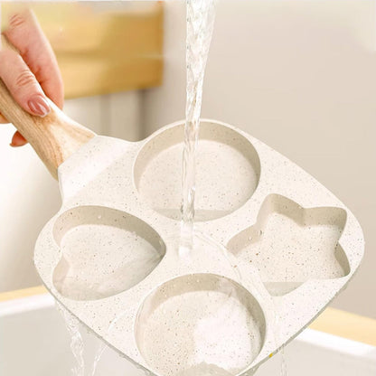 Multifunctional 4-hole Omelette Pan