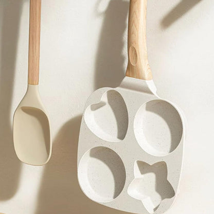 Multifunctional 4-hole Omelette Pan