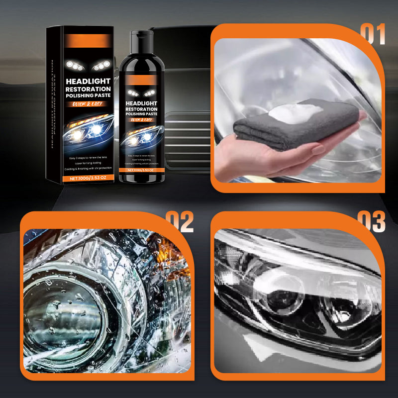 🔥BUY 1 GET 1 FREE🔥Headlight Stain Remover & Polishing Paste
