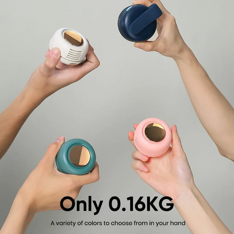 🎁Summer Big Sale-50% OFF⏳Small Whirlwind Clip Waist Neck Fan🌬️❄️