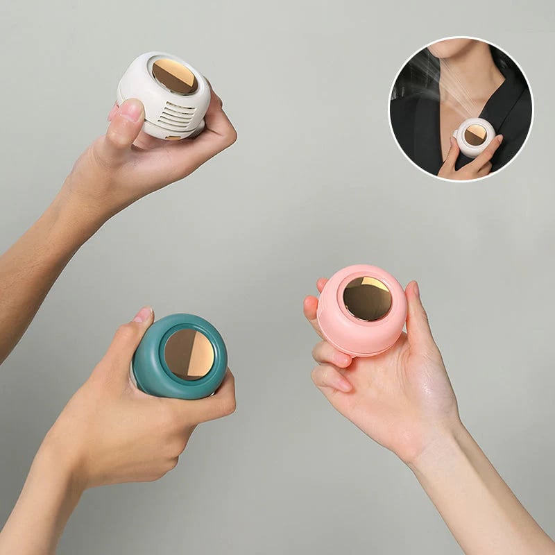 🎁Summer Big Sale-50% OFF⏳Small Whirlwind Clip Waist Neck Fan🌬️❄️