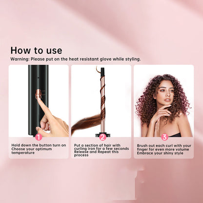 ✨3/8-Inch Wool Curl Ultra Fine Curler