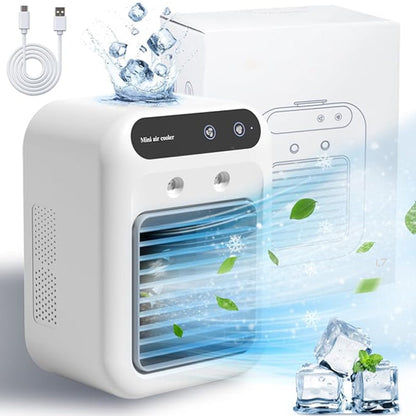 ❄️Mini Portable Air Conditioner with Cooling and Humidifying Functions