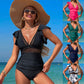 💖Women's Mesh Patchwork One-piece Swimsuit