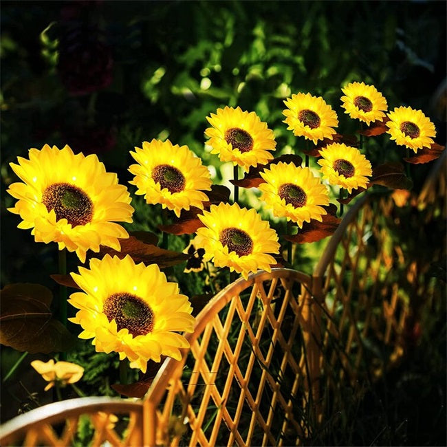 Sunflower Solar Garden Stake Led Lights🌻