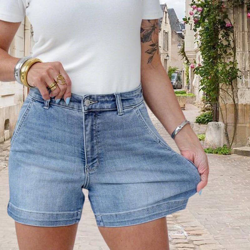 Women's Casual Stretch Denim Shorts