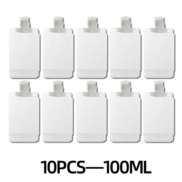 🌷Portable Travel Fluid Makeup Packing Bag(10 Pcs）