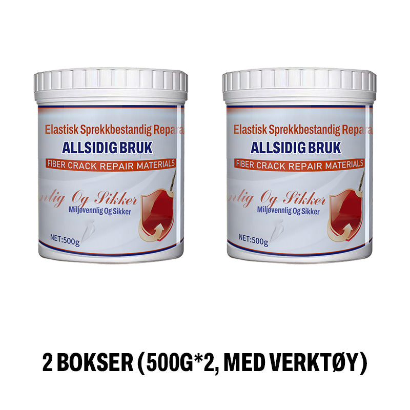 🔧 Elastic Crack Resistant Wall Repair Paste - Flexible & Waterproof Filler for Interior/Exterior Walls with Easy Application 🏠✨