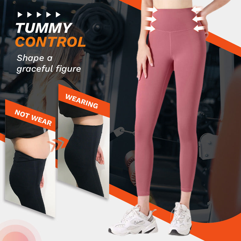 💃High Waisted Tummy Control Shaping Training Leggings🌹